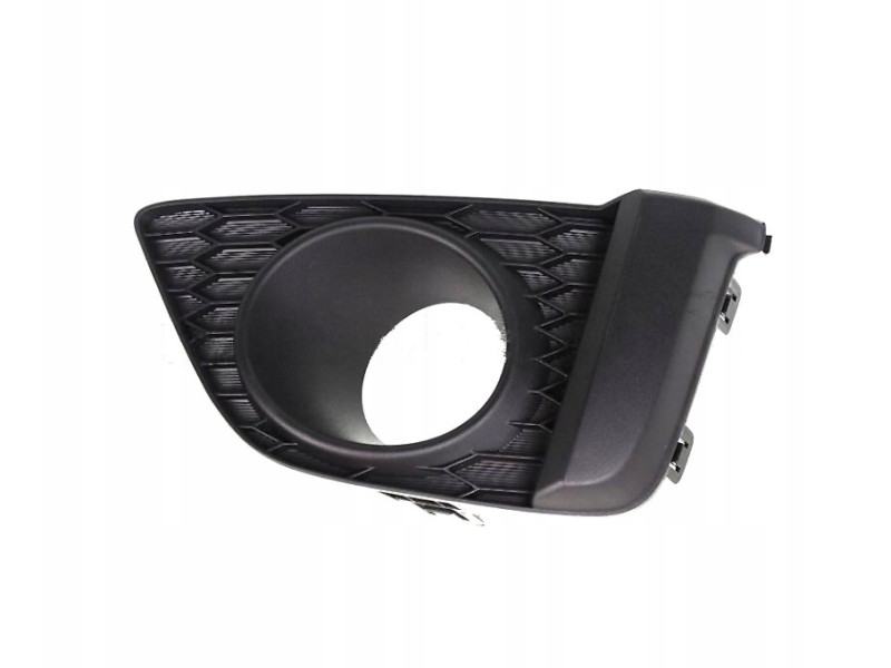 Решітка переднього бампера ліва Honda Jazz / Fit 15-17 (Тайвань) з отвором 71108-T5R-A10