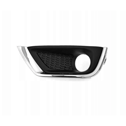 Решітка переднього бампера ліва Jeep Compass 2017-2021 (Китай) з молдингом 5UP97RXFAB