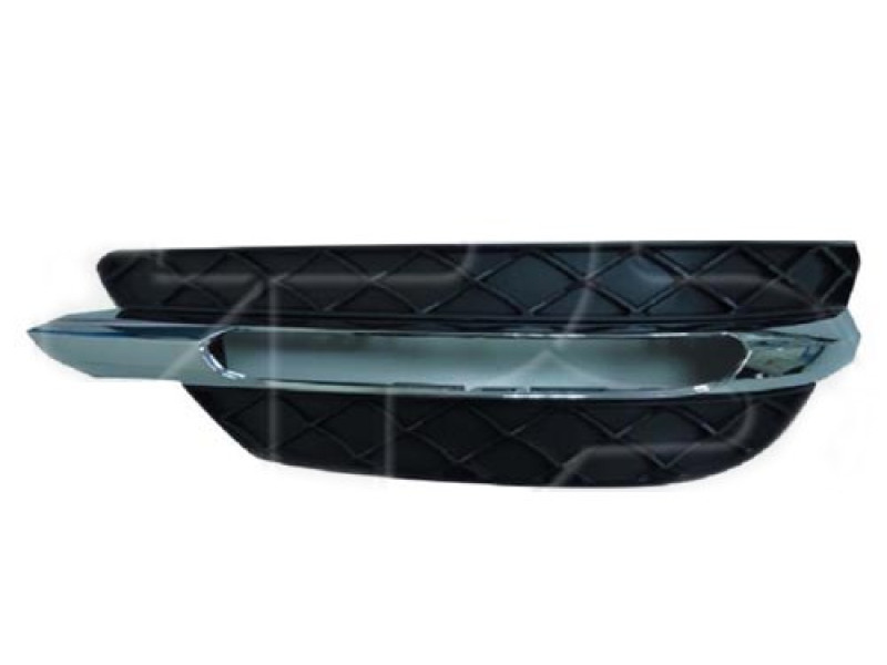 Решітка переднього бампера ліва Mercedes C-class W204 11-14 (крім AMG) (Тайвань) під ДХВ