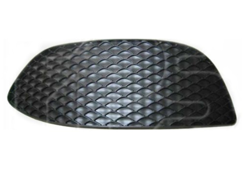 Решітка переднього бампера ліва Mercedes C-class W205 14-18 (Тайвань) чорна