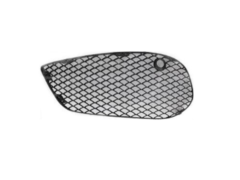 Решітка переднього бампера ліва Mercedes C-class W205 AMG 14-18 (Тайвань) чорна