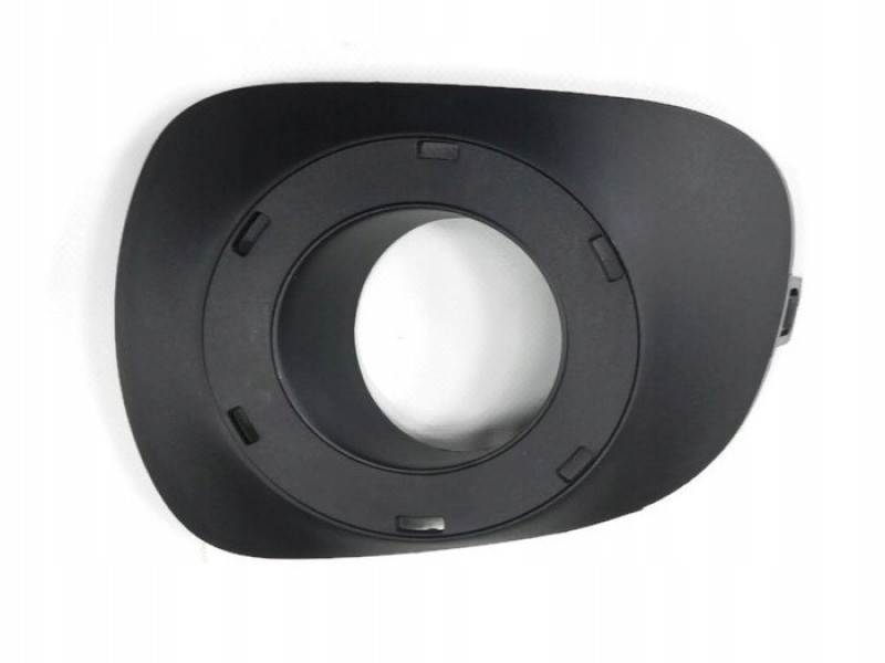 Решітка переднього бампера ліва Mitsubishi Pajero Sport 2 09-13 (Тайвань) з отвором, без окуляра 6400C173