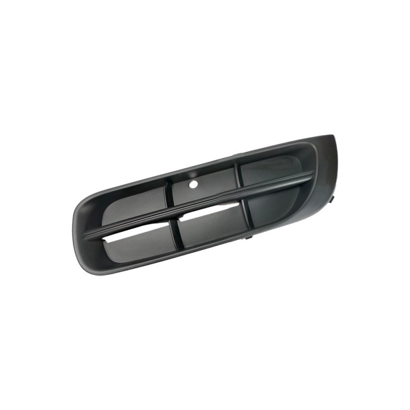 Решітка переднього бампера ліва Skoda Fabia 2 07-10 (TP) закрита 5J0807367