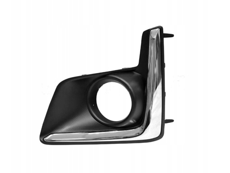 Решітка переднього бампера ліва Subaru XV 15-17 (Тайвань) з хром молдингом 57731FJ430