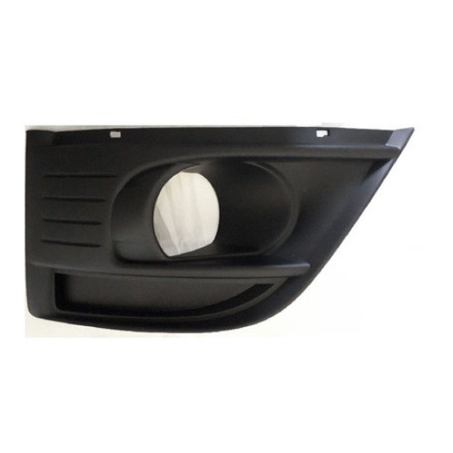 Решітка переднього бампера права Citroen C4 Picasso 2007-2010 (Тайвань) з отвором