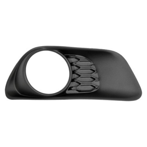 Решітка переднього бампера права Dodge Grand Caravan, Chrysler Voyager, Town and Country 11-19 (Тайвань) з отвором 68100698AA