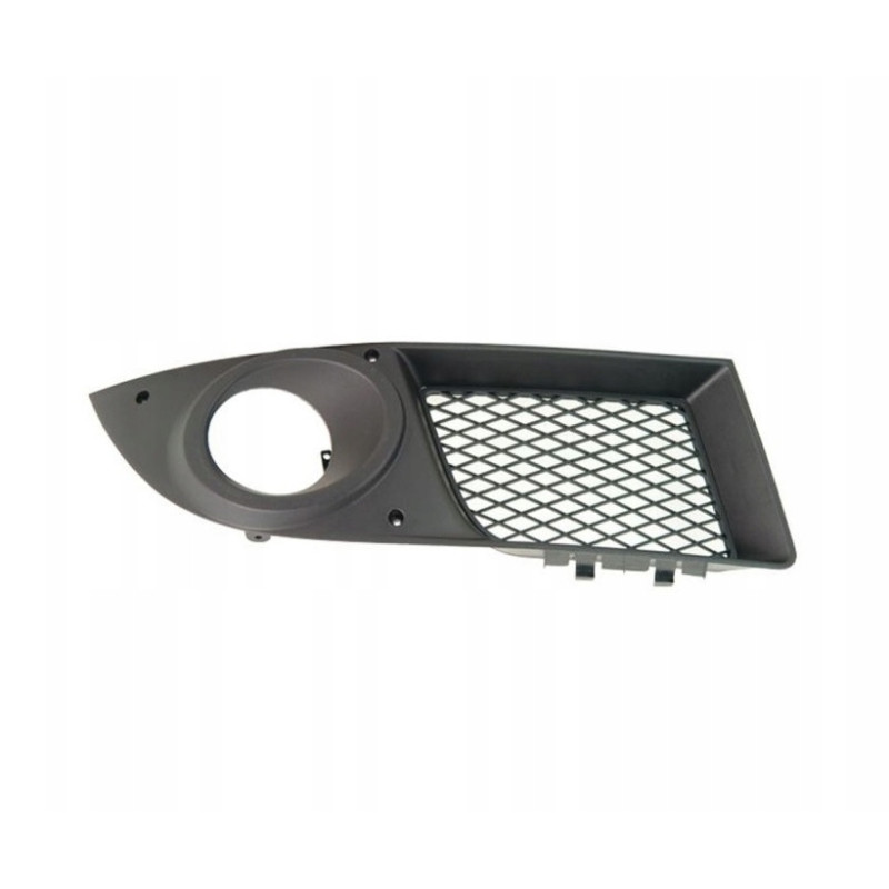Решітка переднього бампера права Fiat Doblo 05-09 (Тайвань) з отвором 735417168