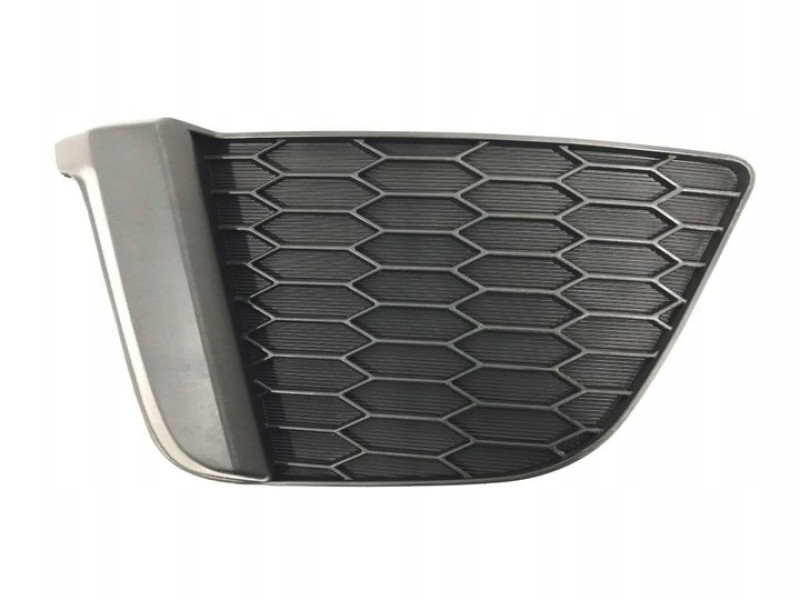 Решітка переднього бампера права Honda Jazz / Fit 15-17 (Тайвань) без отвора