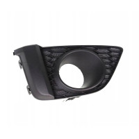 Решітка переднього бампера права Honda Jazz / Fit 15-17 (Тайвань) з отвором 71103-T5R-A10