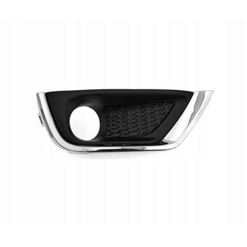 Решітка переднього бампера права Jeep Compass 2017-2021 (Китай) з молдингом 5UP96RXFAB