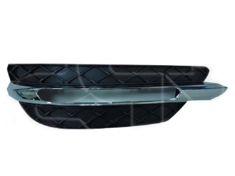 Решітка переднього бампера права Mercedes C-class W204 11-14 (крім AMG) (Тайвань) під ДХВ