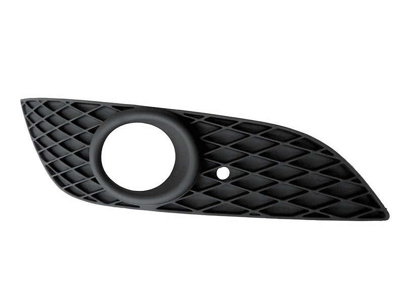 Решітка переднього бампера права Opel Astra H 07-14 (Тайвань) з отвором 13241989