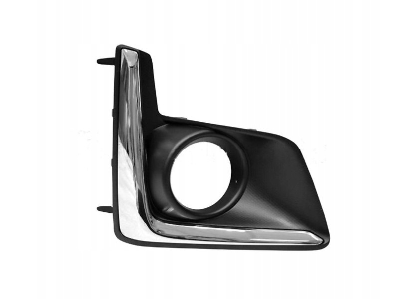 Решітка переднього бампера права Subaru XV 15-17 (Тайвань) з хром молдингом 57731FJ420