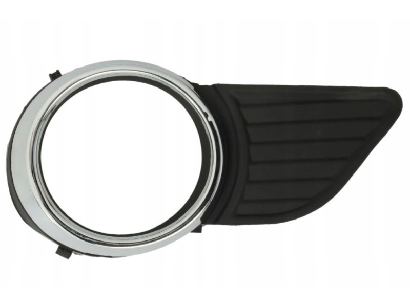 Решітка переднього бампера права Toyota Sienna 10-17 (Тайвань) з отвором хром окуляр 5203008010