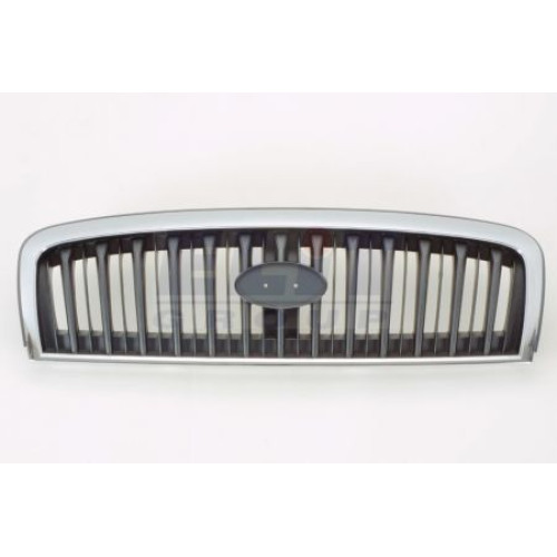 Решітка радіатора Hyundai Sonata 4 (EF) 2001-2004 (Elit) 86350-3K600