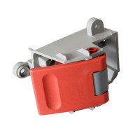 Ручка дверей внутрішня ліва червона Mercedes Sprinter W901-W903, VW LT 2 1995-2006 Polcar 9017200066