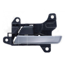 Внутрішня ручка лівих передніх/задніх дверей Hyundai Elantra AD 16-20 (Китай) чорна, сірий металік