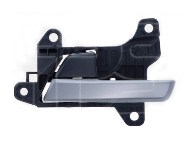 Внутрішня ручка лівих передніх/задніх дверей Hyundai Elantra AD 16-20 (Китай) чорна, сірий металік