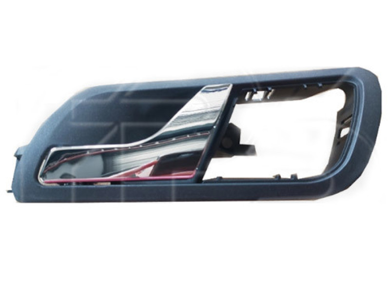 Ручка дверна внутрішня Skoda Fabia I 1999-2007 FPS Китай чорна, хром