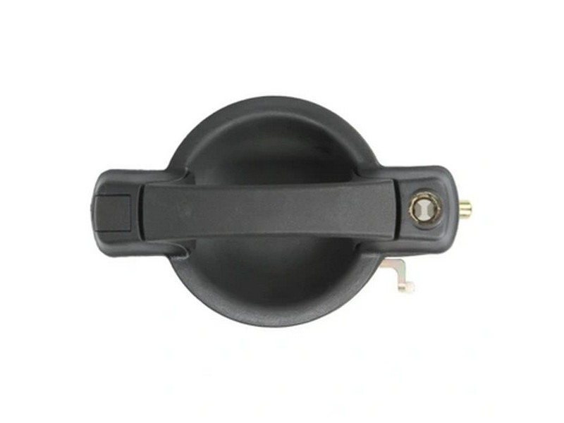 Ручка дверей передня ліва зовнішня Fiat Doblo 2000-2009 (Китай) чорна