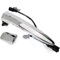 Ручка дверей ліва зовнішня (хром, смарт доступ) Nissan Leaf 2010-2017 Китай