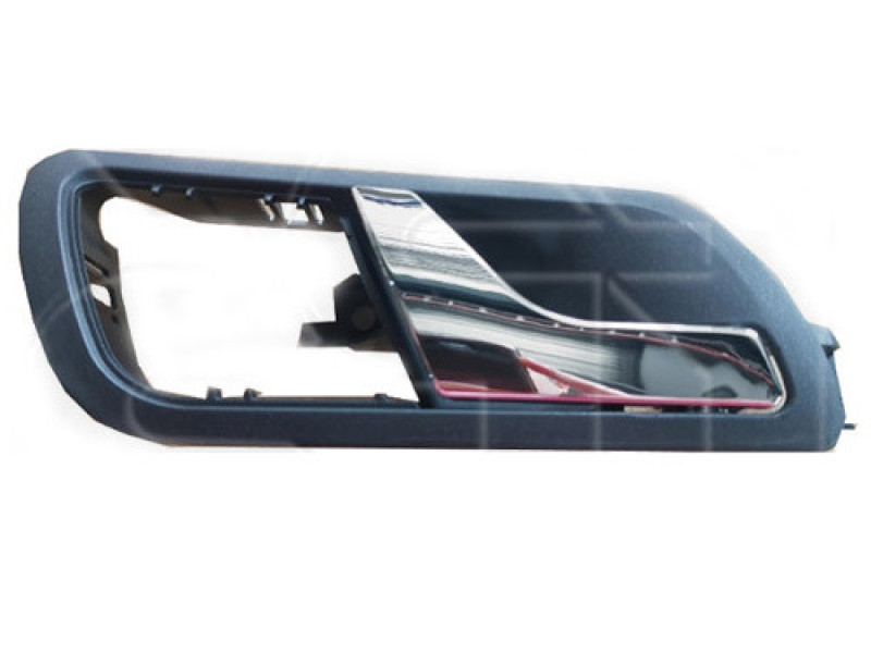 Ручка дверна права передня внутрішня Skoda Fabia I 1999-2007 FPS Китай чорна, хром