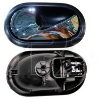 Ручка дверей внутрішня ліва передніх/задніх Renault Megane 2 2002-2009 Китай хром