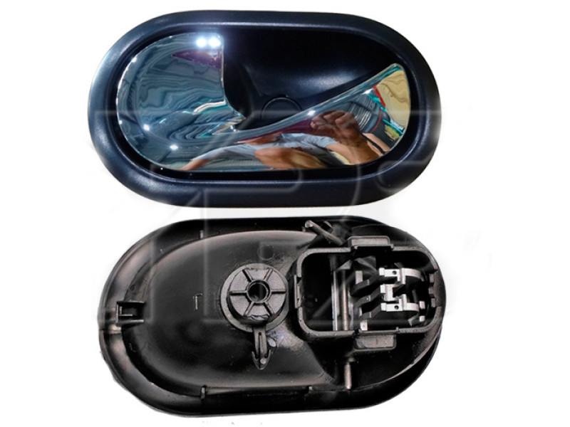 Ручка дверей внутрішня ліва передніх/задніх Renault Megane 2 2002-2009 Китай хром