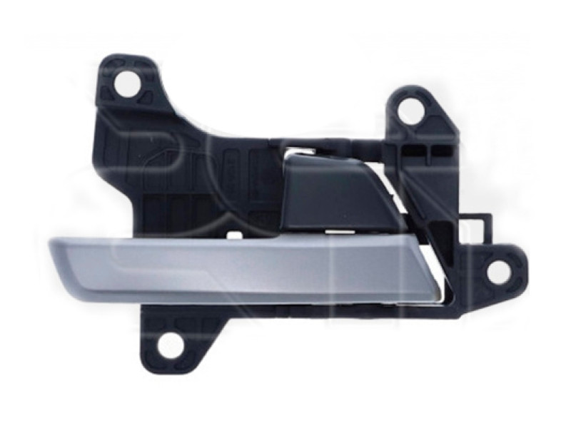 Ручка внутрішня права передніх/задніх дверей Hyundai Elantra AD 2016-2020 Китай чорна, сірий металік