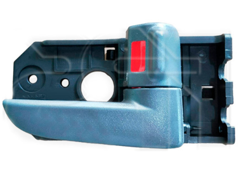 Внутрішня ручка передніх/задніх правих дверей Kia Cerato 2004-2006 (Китай) темно-сіра