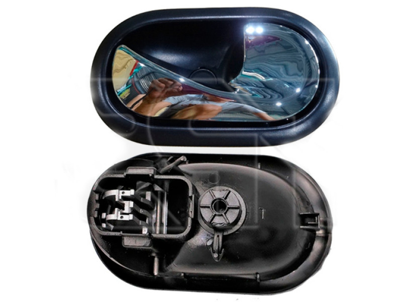 Ручка дверей передня/задня права внутрішня Renault Megane 2 (2002-2009) Китай хром