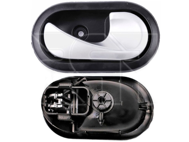 Ручка дверей права внутрішня Renault Megane II 2002-2009 Китай сірий металік