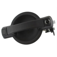 Ручка зовнішня ліва задніх дверей багажника Fiat Doblo 2000-2009 Китай чорна