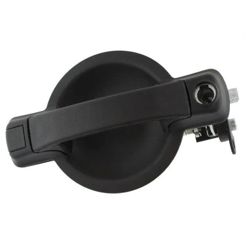 Ручка зовнішня ліва задніх дверей багажника Fiat Doblo 2000-2009 Китай чорна