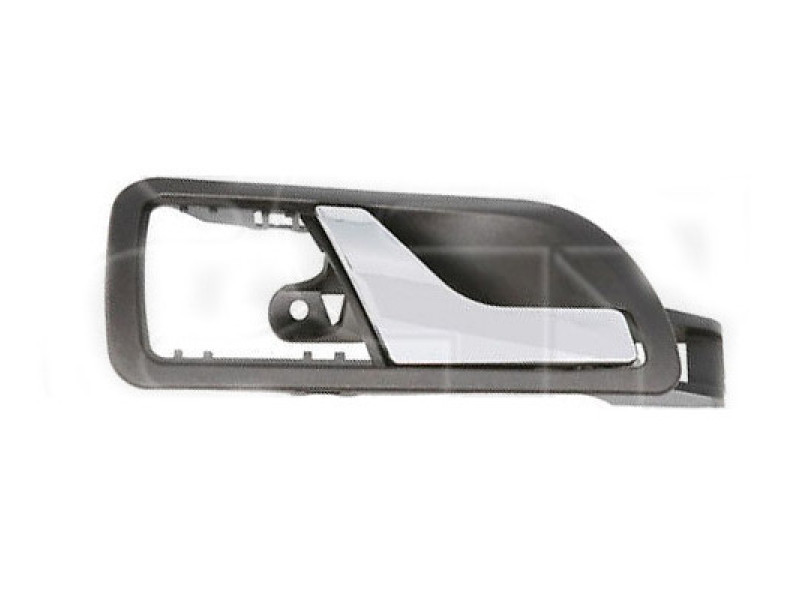 Внутрішня ручка дверей задніх правих Skoda Fabia I 1999-2007 FPS Чорна Хром