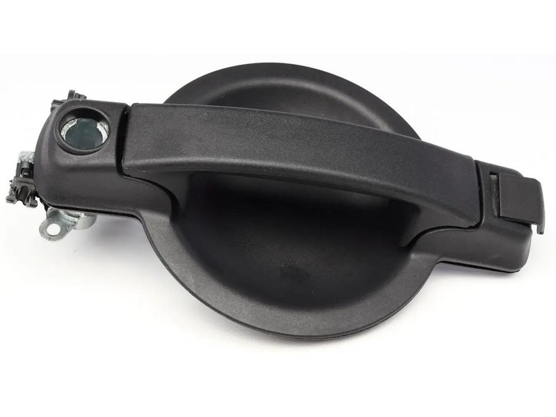 Зовнішня ручка зсувних дверей ліва Fiat Doblo 2000-2009 Китай чорна