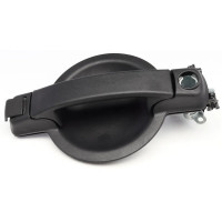 Зовнішня ручка зсувних дверей права Fiat Doblo 2000-2009 Китай чорна