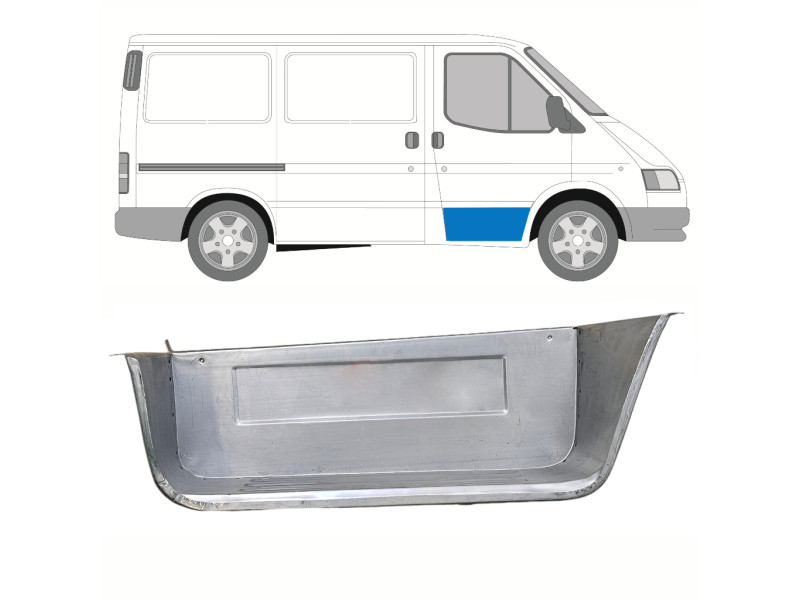 Сходинка передня права Ford Transit 86-00 (KK)