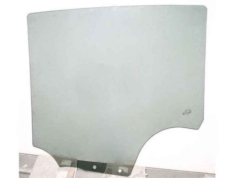 Скло дверне заднє ліве Renault Sandero 08-13 (Sekurit)