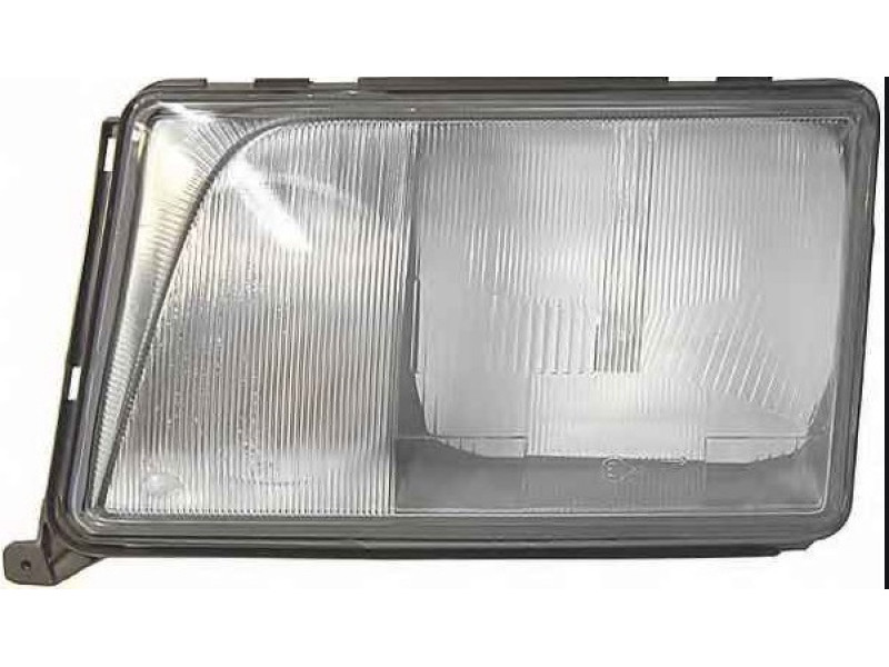Скло фари ліве (з рамкою) Mercedes E-Class W124 1993-1996 Китай