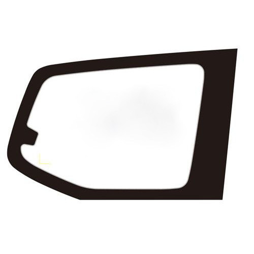 Скло заднє праве кузовне Toyota Land Cruiser Prado 120 2003-2009 (XYG)