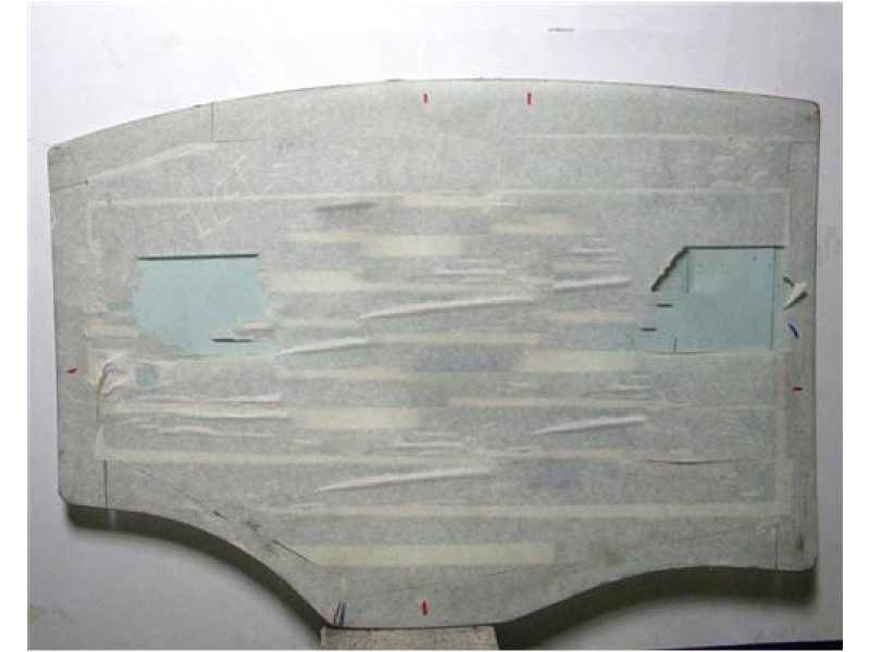 Скло задніх дверей Geely Emgrand седан 09 - праве (XYG)