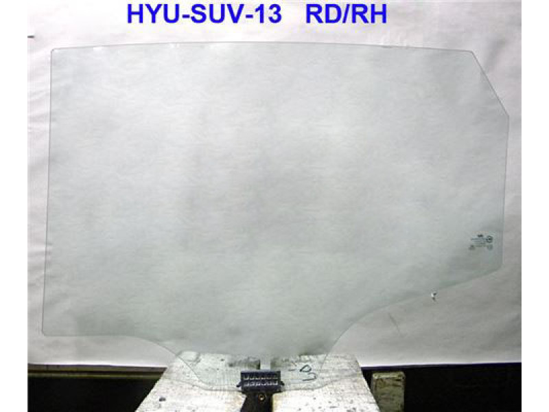 Скло задніх дверей Hyundai Santa Fe 3 12-18 праве (Оригінал)