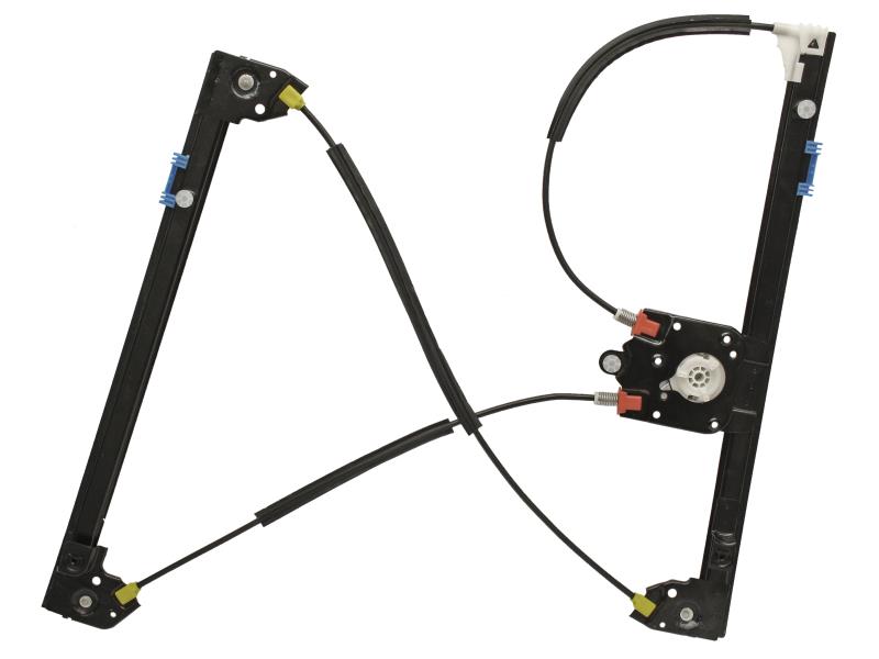 Склопідйомник передній правий Renault Laguna 01-07 (Polcar) без мотора 8200000397