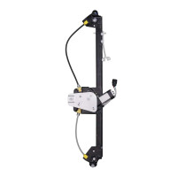 Склопідйомник передній правий Renault Trafic, Opel Vivaro 01-14 (Polcar) 7700311821, 91165705