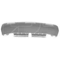 Спойлер бампера переднього Audi Q3 2018- (Тайвань) сірий металік