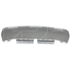 Спойлер бампера переднього Audi Q3 2018- (Тайвань) сірий металік