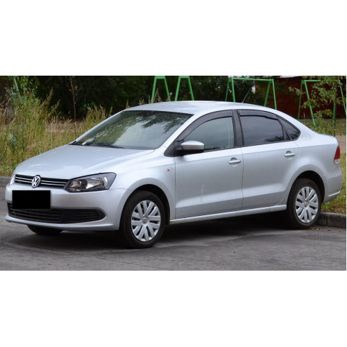 Спойлер переднього бампера VW Polo Sedan 2009-2015 FPS 6RU8059159B9 
