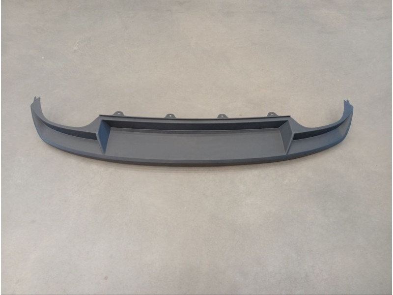 Спойлер заднього бампера без вирізу під фаркоп Skoda Octavia A7 Liftback 2013-2017 BAPMIC 5E5807521