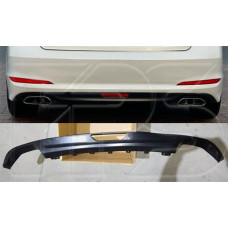 Спойлер заднього бампера Hyundai Sonata LF 14-17 (Тайвань) під два вихлопи 86612C2000